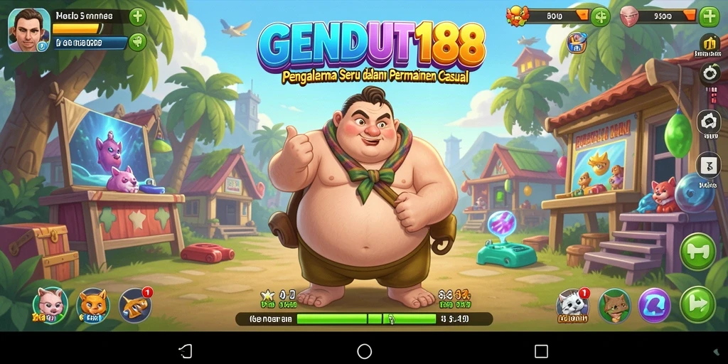 Screenshot GENDUT188 yang menampilkan gameplay seru dan interaktif.