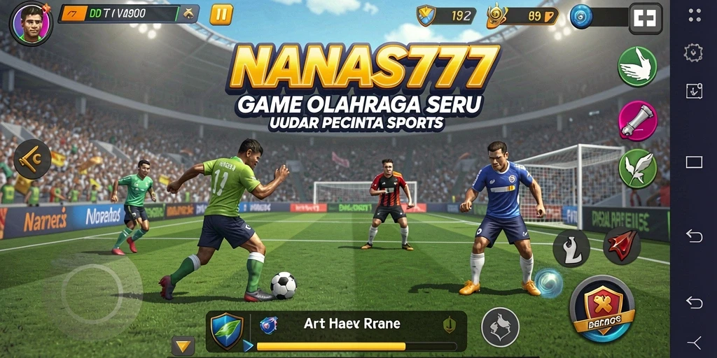 Tampilan gameplay seru dalam NANAS777 yang mengasyikkan.