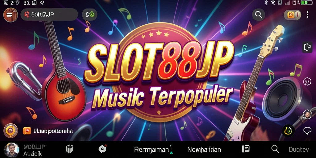 Tampilan gameplay SLOT88JP dengan musik yang menyenangkan.