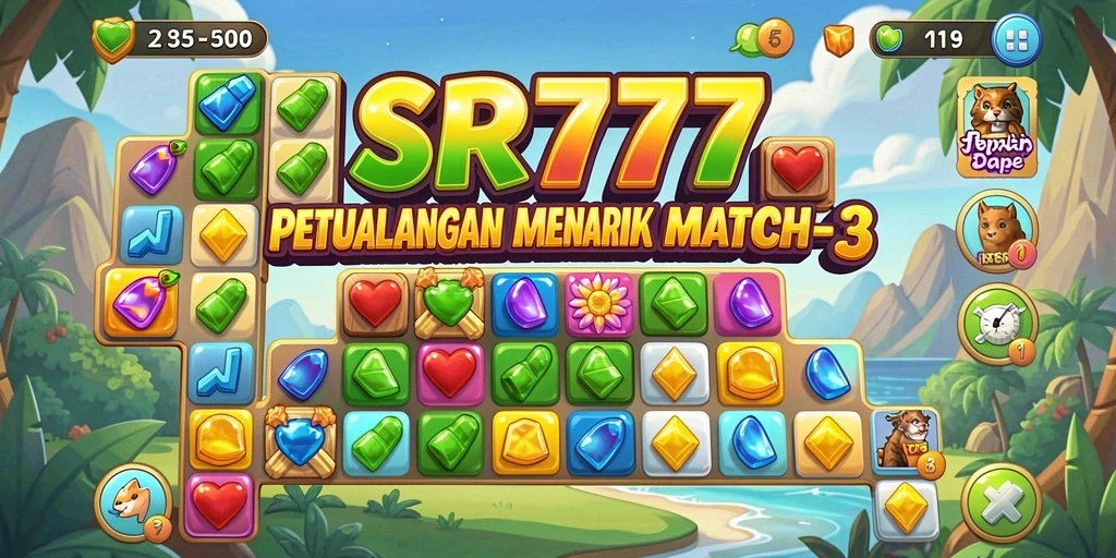 Tampilan gameplay SR777 yang menawan dan penuh tantangan.
